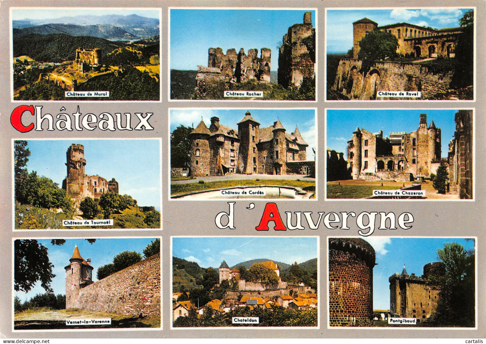 63-AUVERGNE LES CHATEAUX-N°3795-A/0265 - Sonstige & Ohne Zuordnung