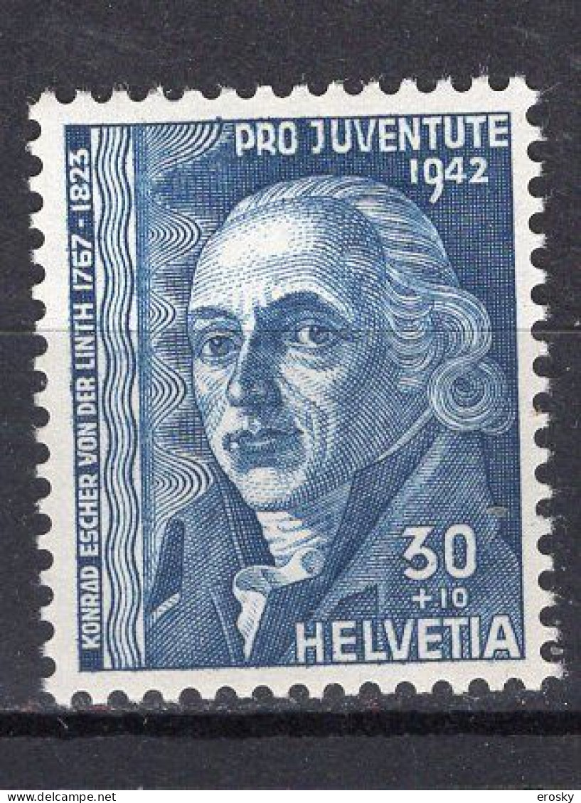 T3634 - SUISSE SWITZERLAND Yv N°383 ** Pro Juventute - Unused Stamps
