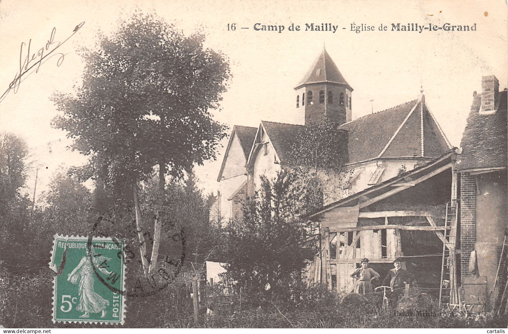 10-CAMP DE MAILLY-N°3795-E/0375 - Other & Unclassified