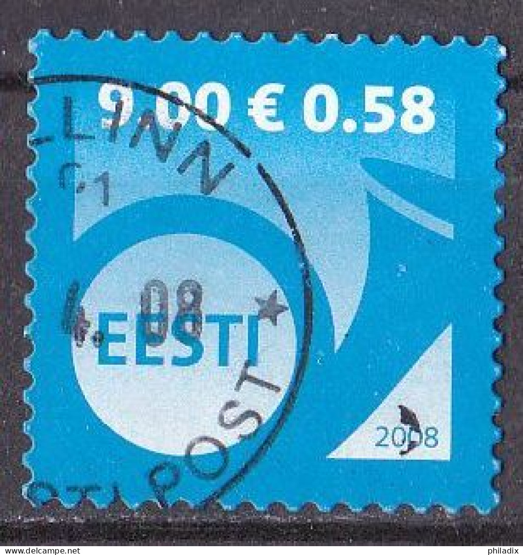 Estland Marke Von 2008 O/used (A5-13) - Estland