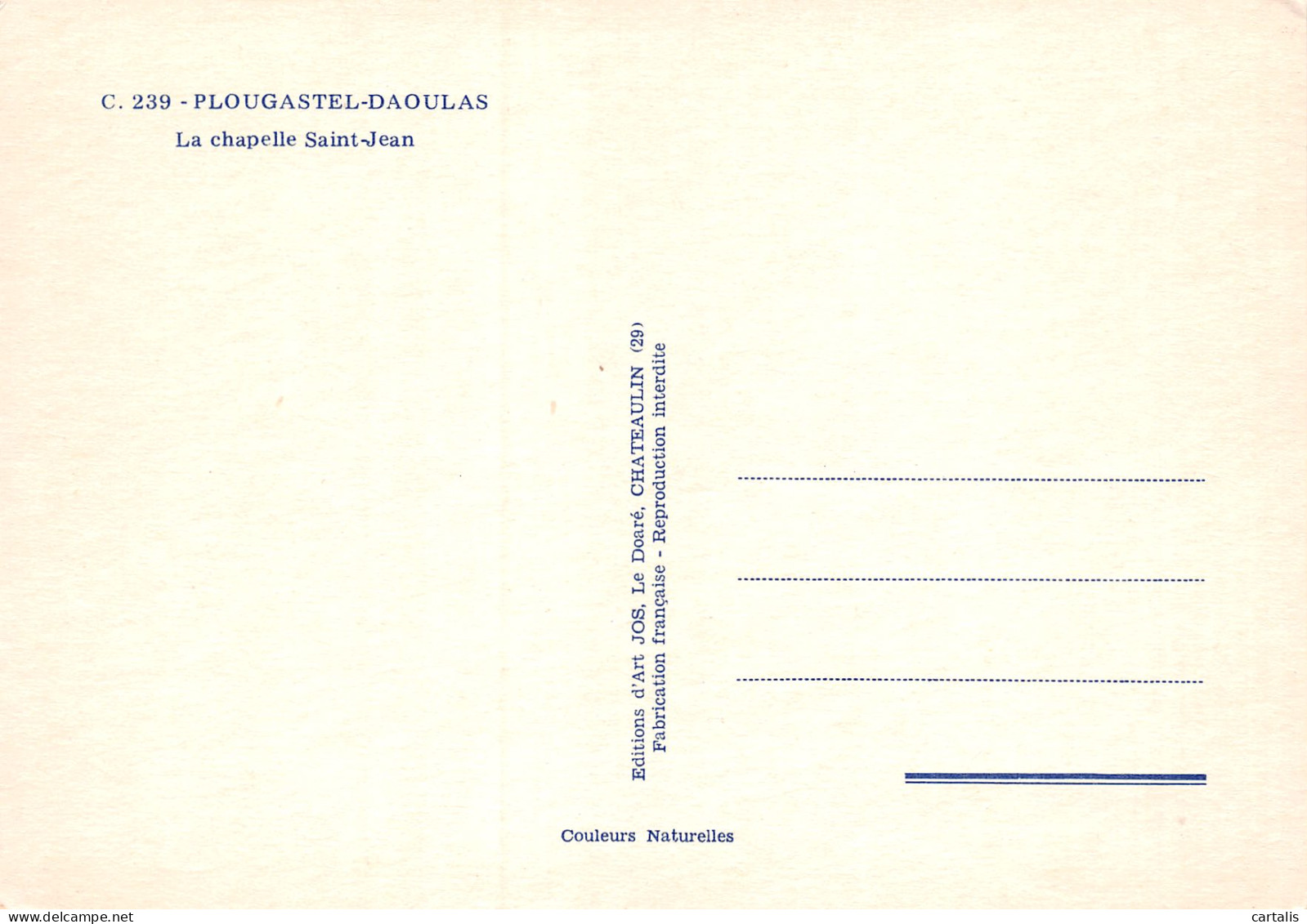 29-PLOUGASTEL DAOULAS-N°3795-D/0135 - Plougastel-Daoulas