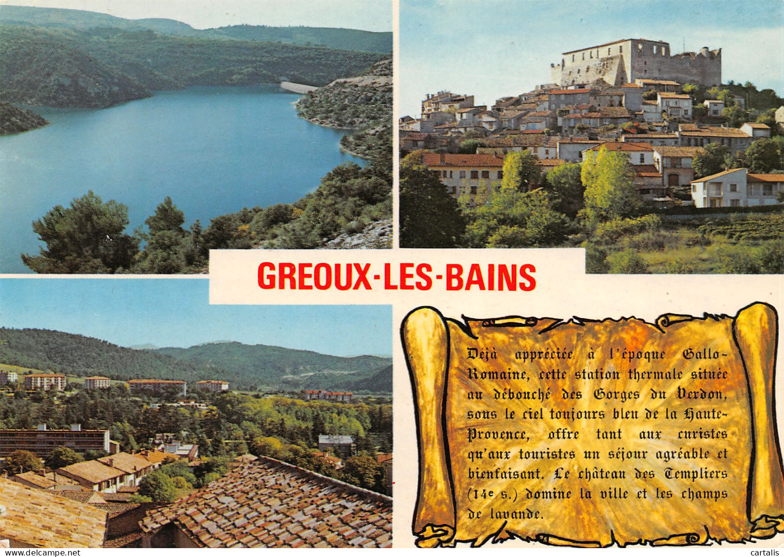 04-GREOUX LES BAINS-N°3795-D/0011 - Gréoux-les-Bains