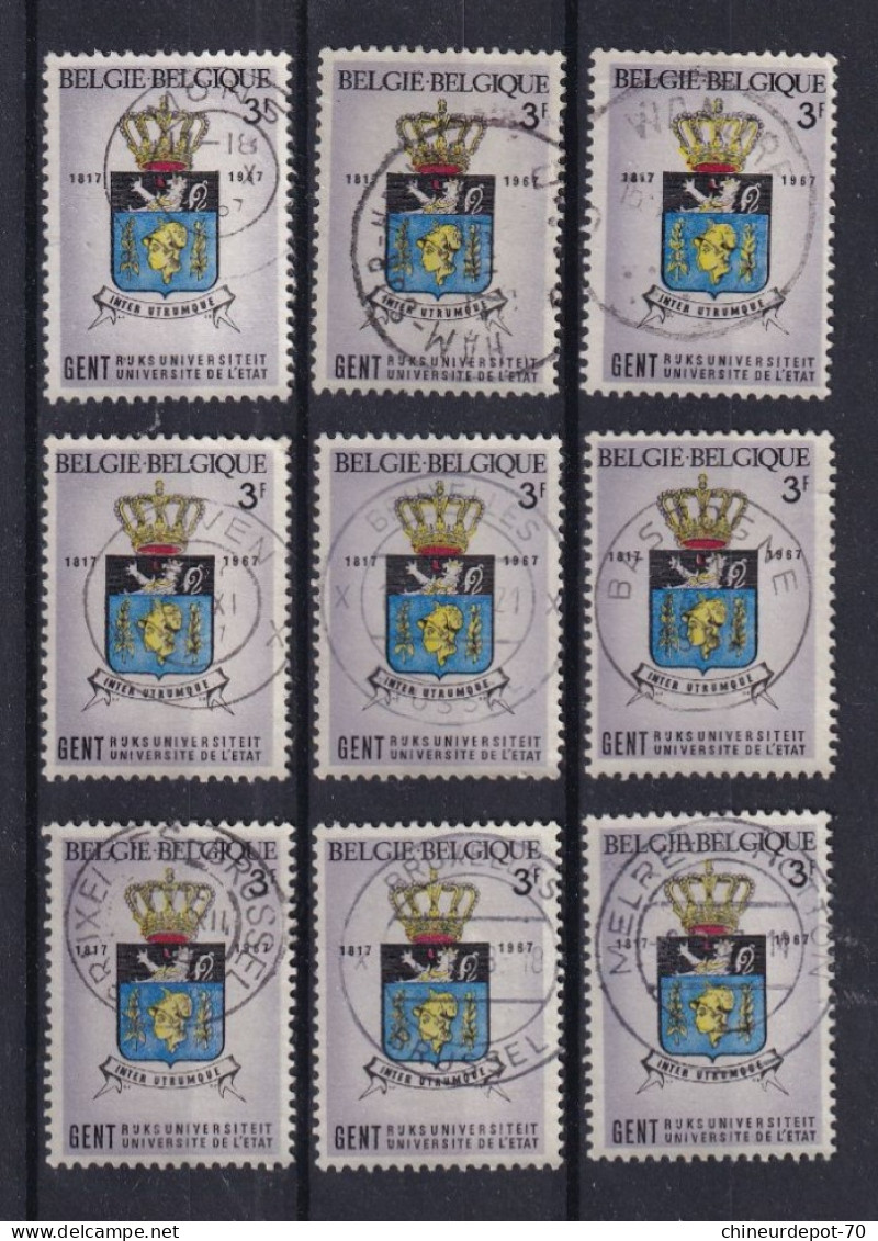 Timbres  Belgique België Belgiums - Altri & Non Classificati