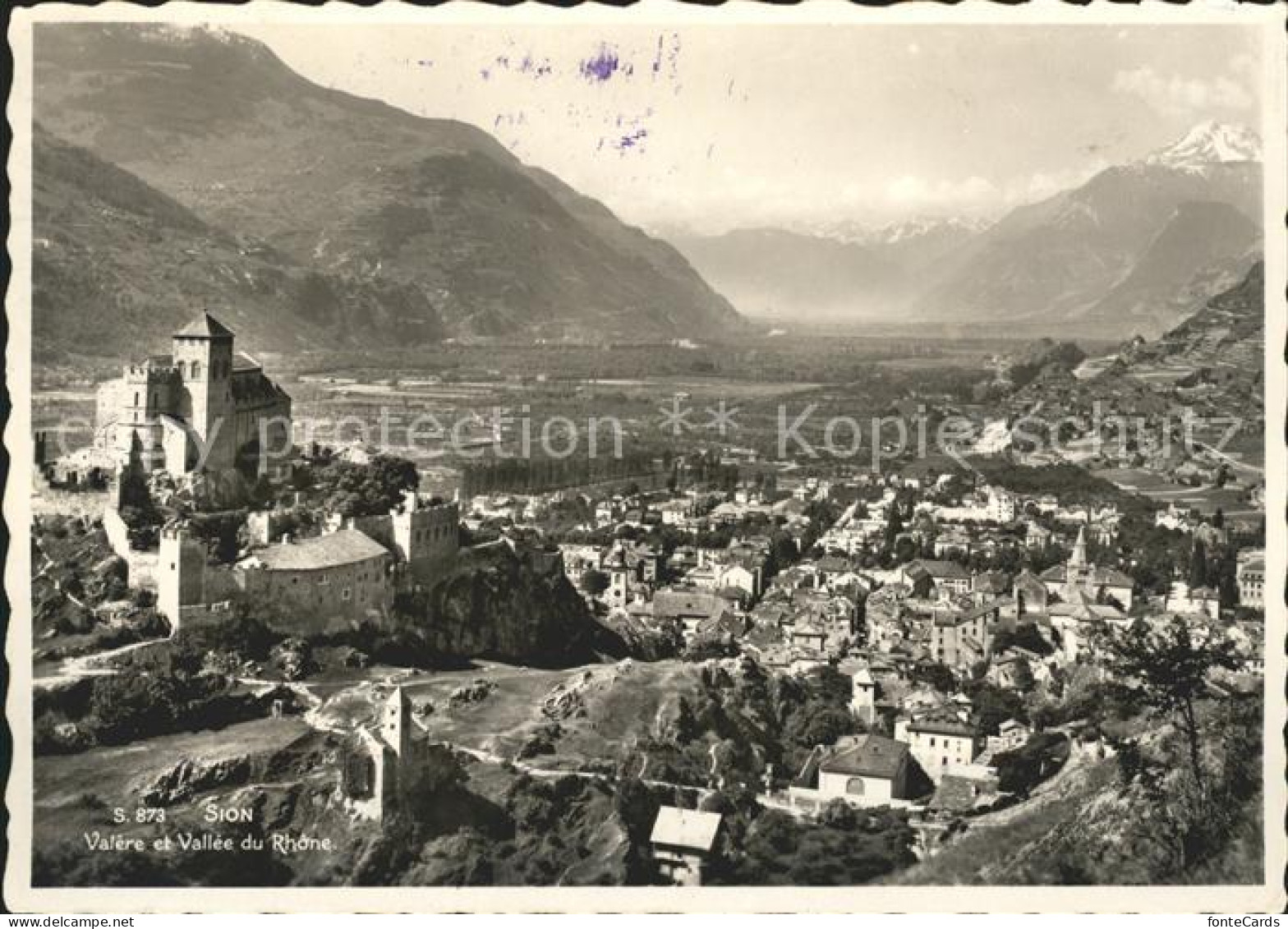 11635089 Sion VS Valere Et Vallee Du Rhone Chateau Sion - Sonstige & Ohne Zuordnung