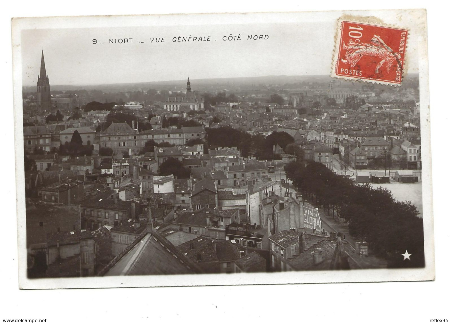 NIORT - Vue Générale Côté Nord ( L'ETOILE ) - Niort