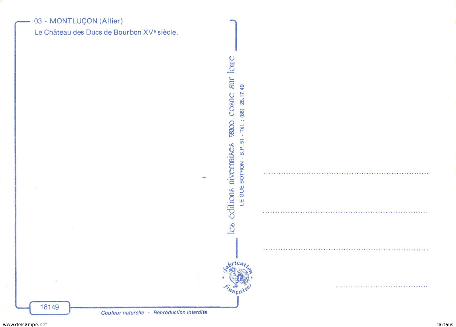 03-MONTLUCON-N°3797-A/0243 - Montlucon