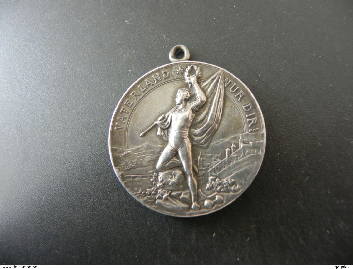 Medaille Medal - Schweiz Suisse Switzerland - Eidg. Turnfest Schaffhausen 1897 - Andere & Zonder Classificatie