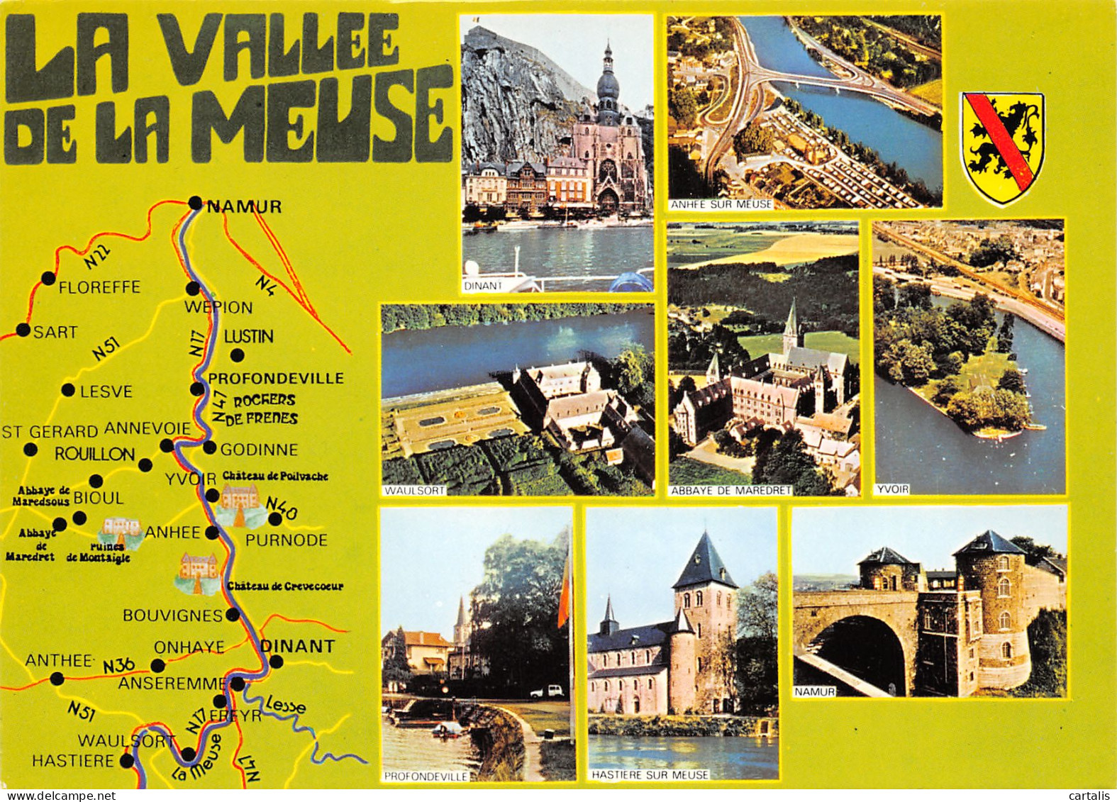 BEL-LA VALLEE DE LA MEUSE-N°3796-D/0345 - Andere & Zonder Classificatie
