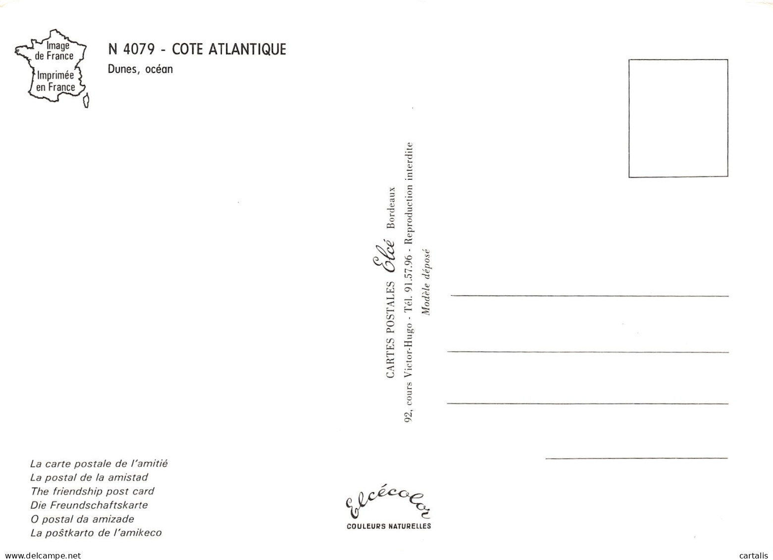 33-COTE ATLANTIQUE-N°3797-C/0301 - Andere & Zonder Classificatie