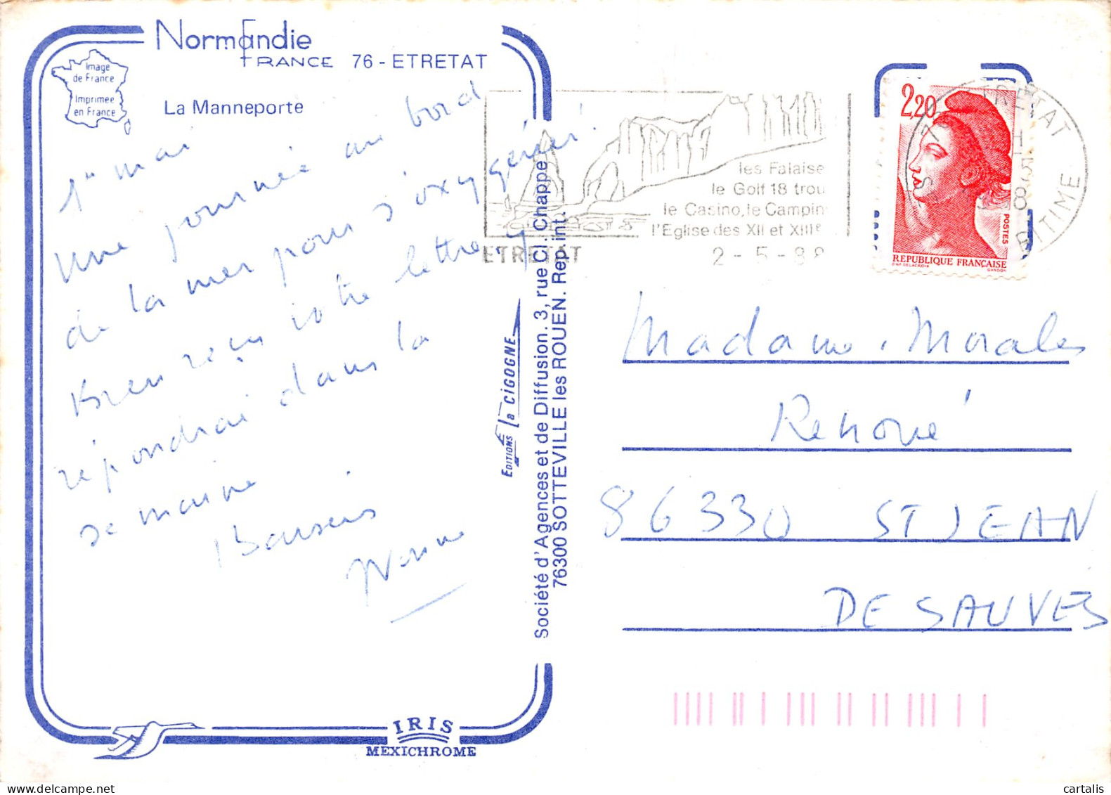 76-ETRETAT-N°3797-C/0205 - Etretat