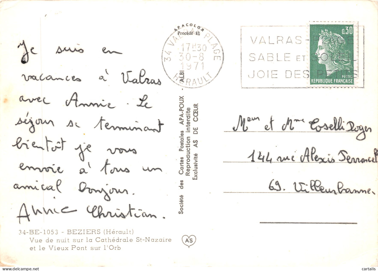 34-BEZIERS-N°3797-B/0089 - Beziers