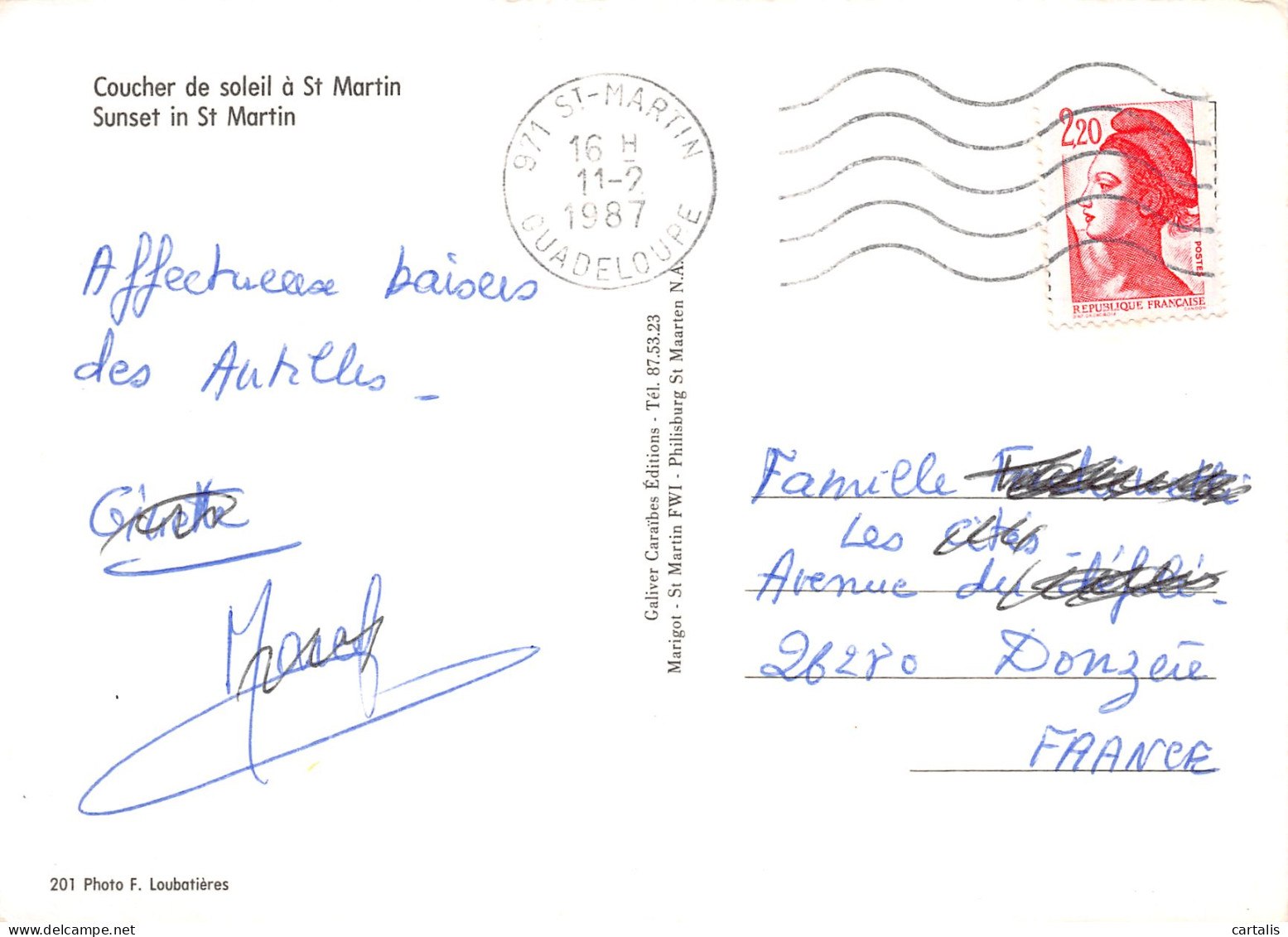 971-SAINT MARTIN-N°3797-B/0015 - Other & Unclassified