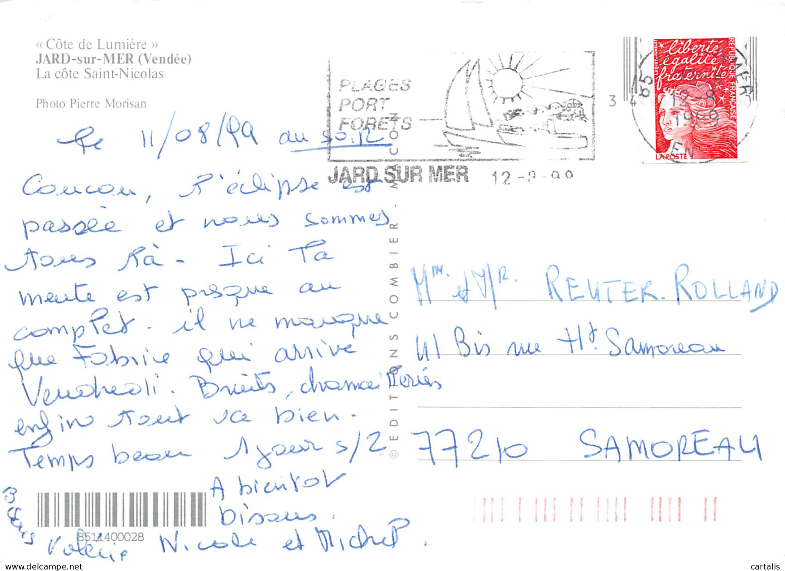 85-JARD SUR MER-N°3798-A/0305 - Other & Unclassified
