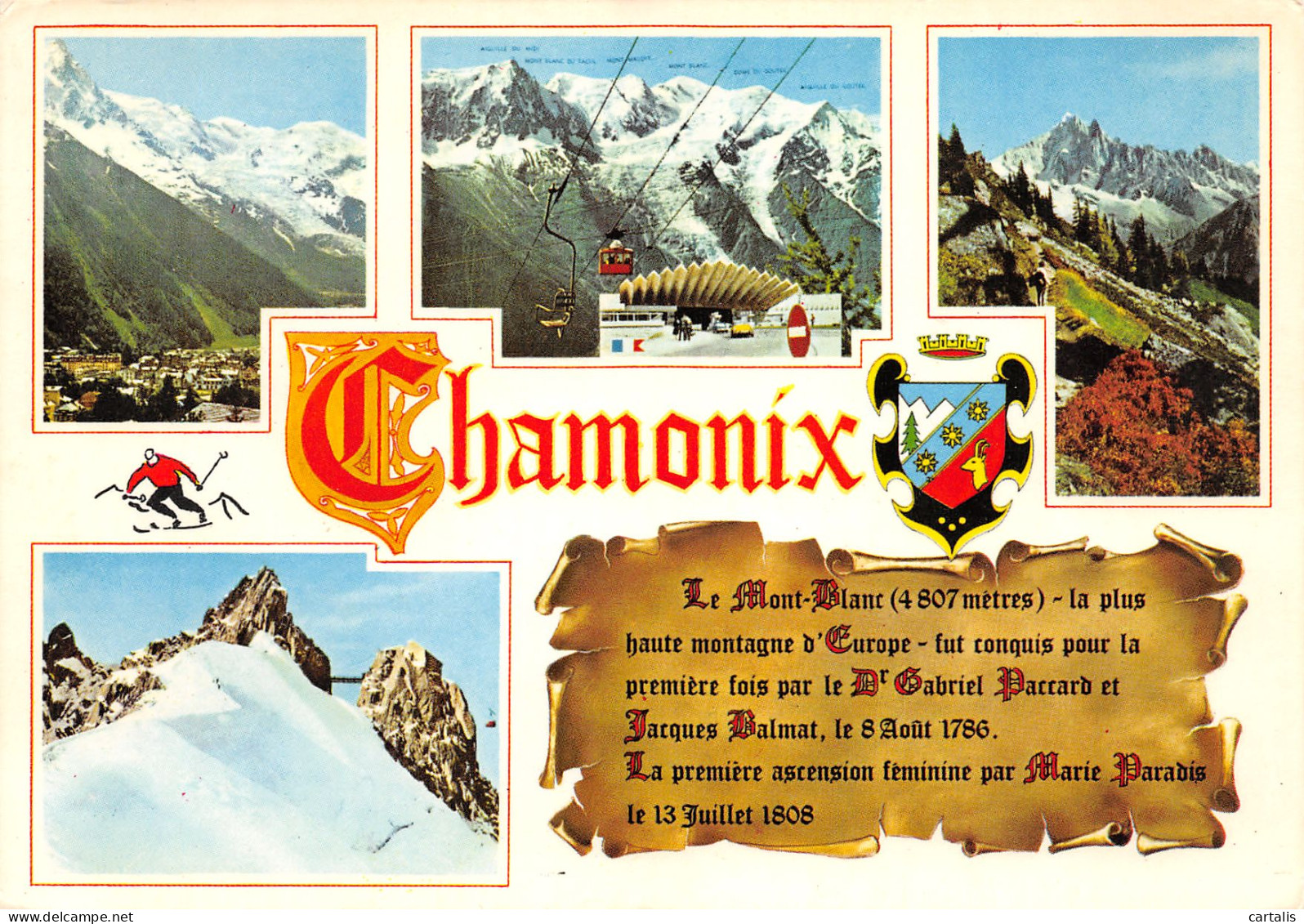 74-CHAMONIX MONT BLANC-N°3798-A/0201 - Chamonix-Mont-Blanc