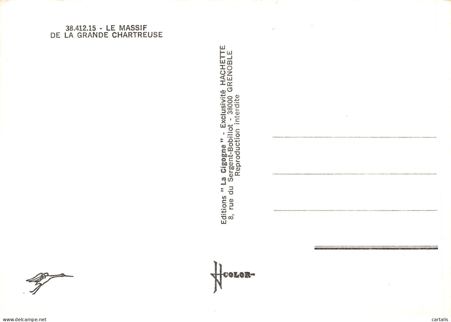 38-MASSIF DE LA GRANDE CHARTREUSE-N°3798-D/0049 - Altri & Non Classificati