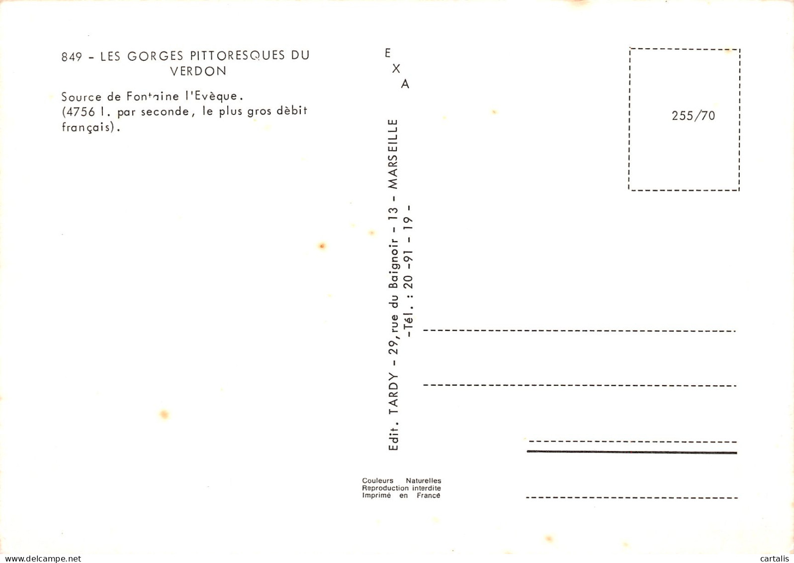 04-LES GORGES DU VERDON-N°3798-B/0351 - Other & Unclassified