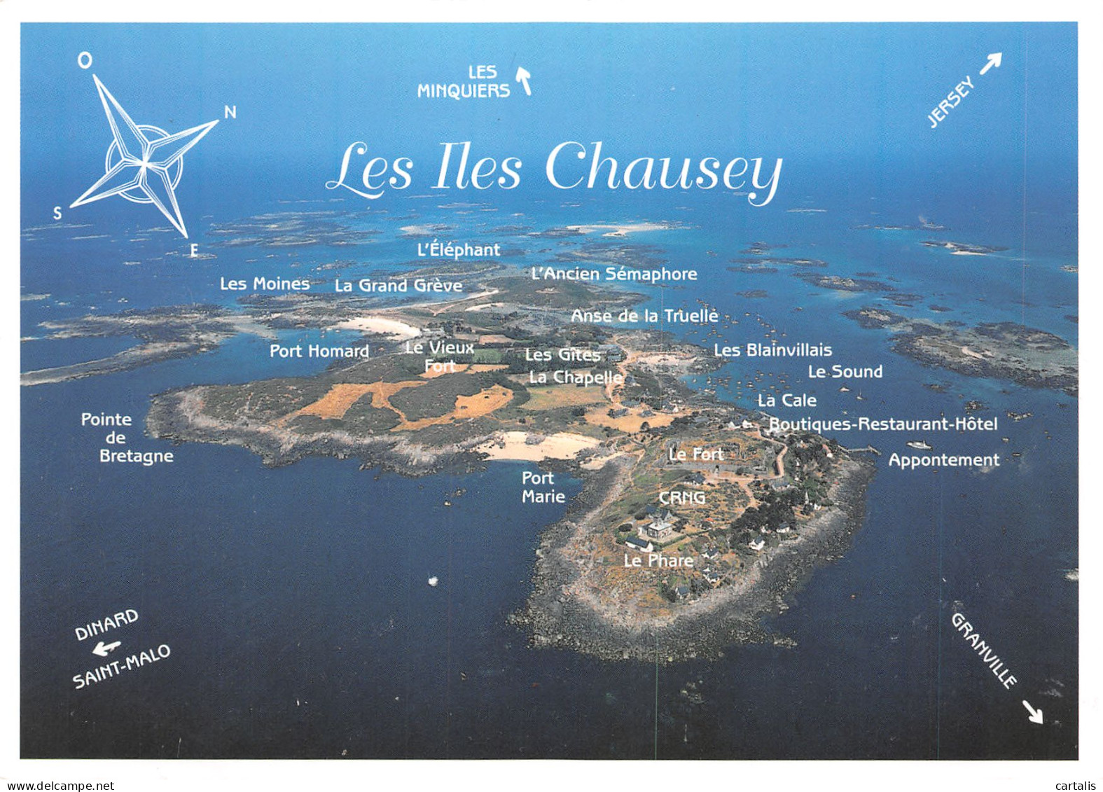 50-LES ILES CHAUSEY-N°3798-B/0153 - Other & Unclassified
