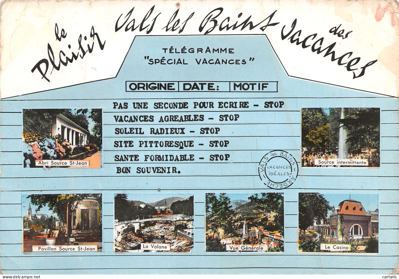 07-VALS LES BAINS-N°3799-A/0187 - Vals Les Bains