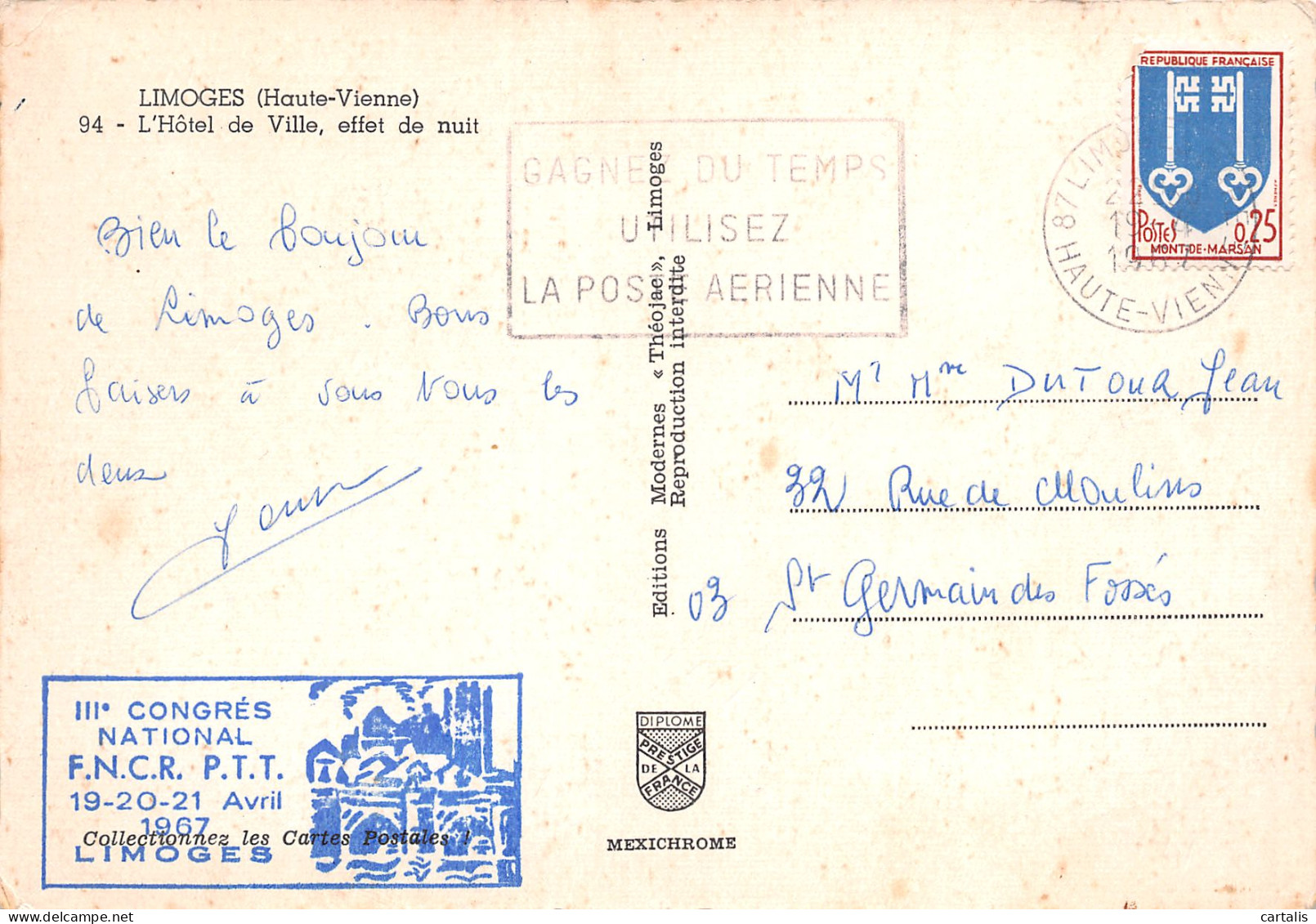 87-LIMOGES-N°3799-D/0033 - Limoges