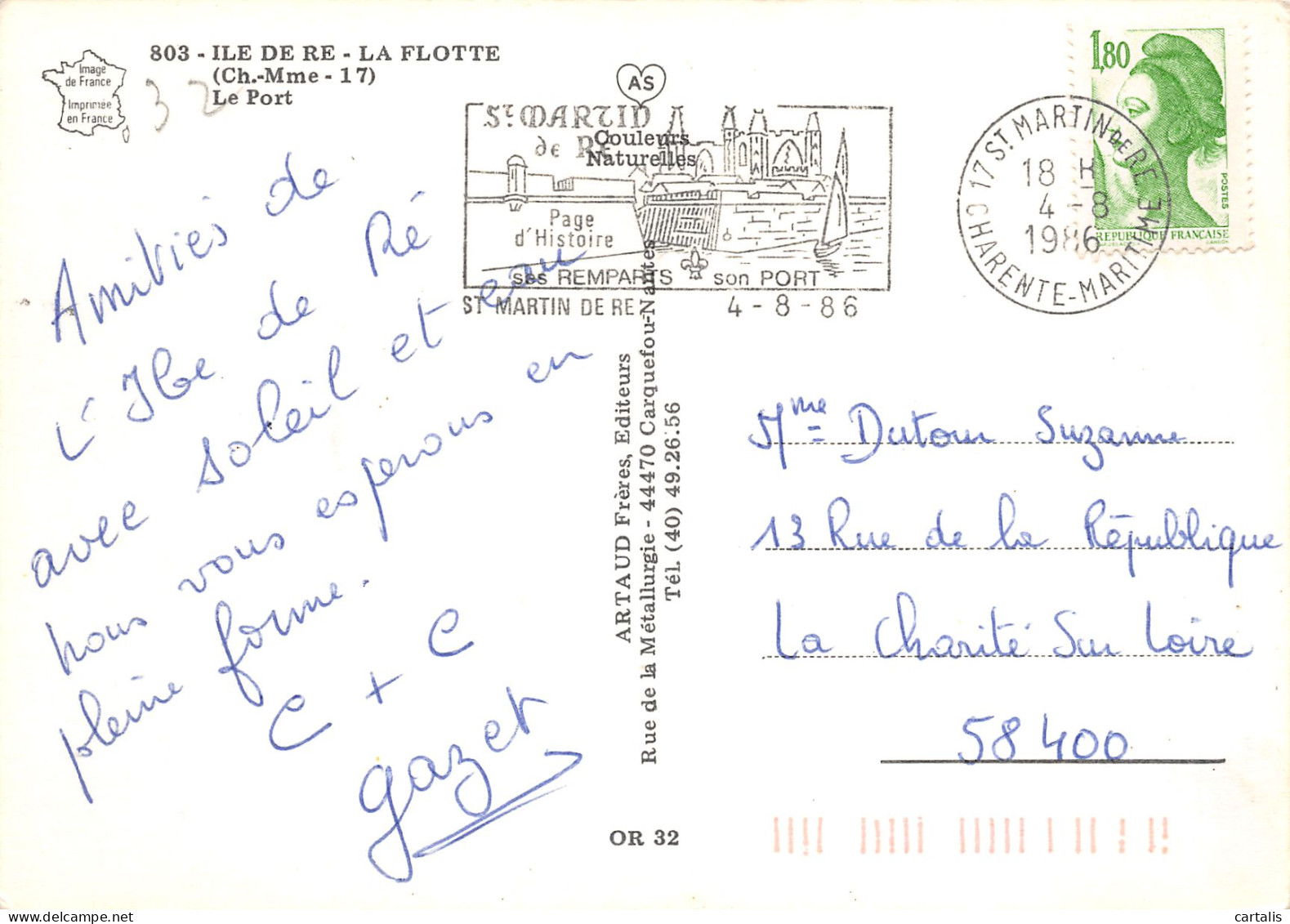 17-ILE DE RE-N°3799-D/0021 - Ile De Ré