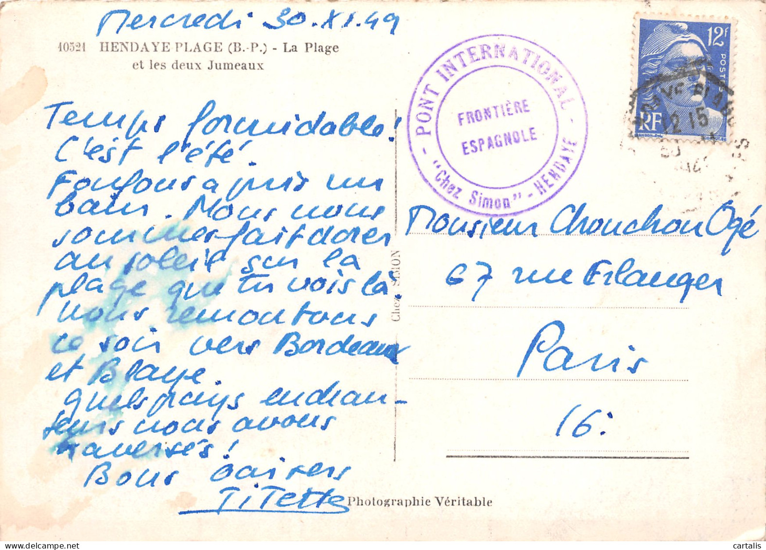 64-HENDAYE-N°3799-C/0209 - Hendaye