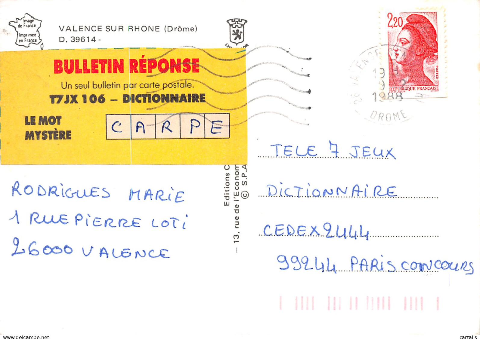 26-VALENCE-N°3799-B/0385 - Valence