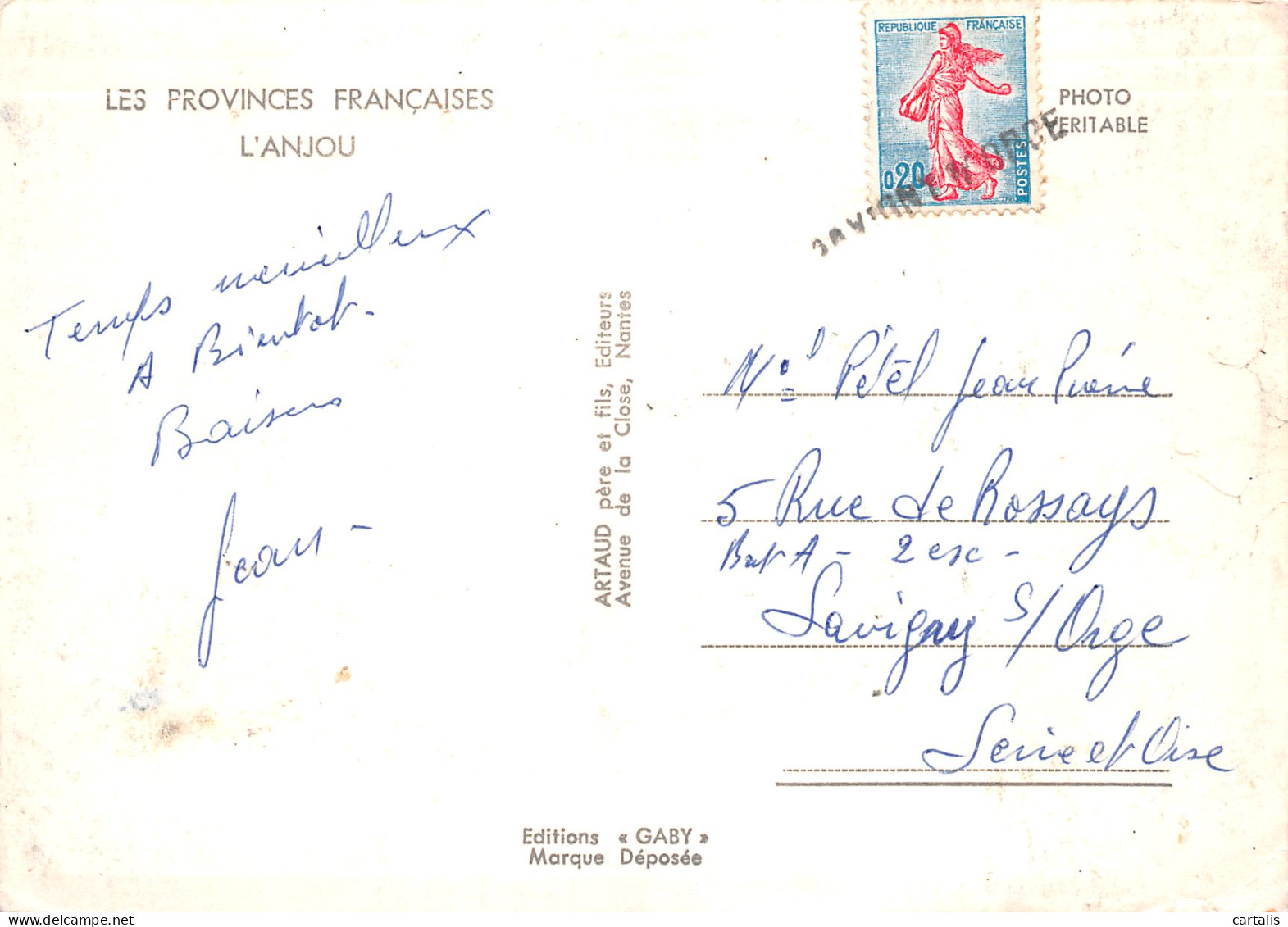 49-L ANJOU-N°3799-B/0285 - Altri & Non Classificati