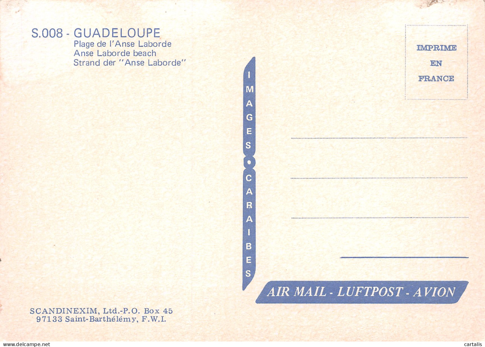 971-GUADELOUPE-N°3800-A/0319 - Altri & Non Classificati