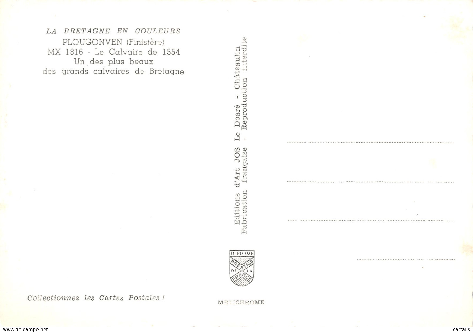 29-PLOUGONVEN-N°3800-A/0273 - Other & Unclassified