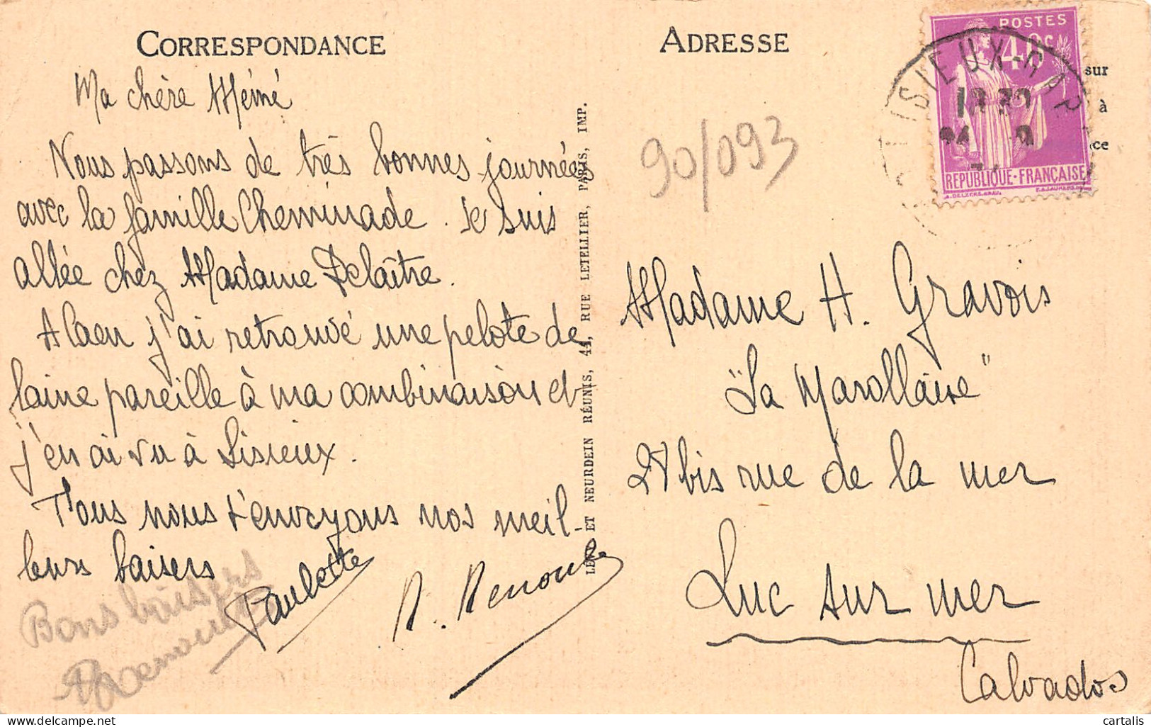 14-LISIEUX-N°3799-E/0287 - Lisieux