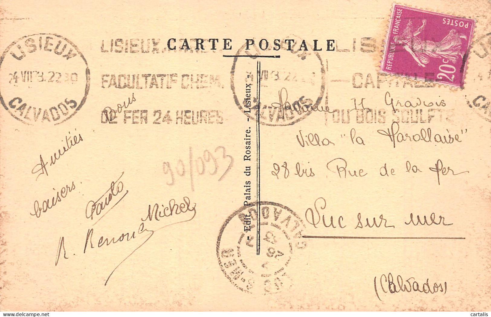 14-LISIEUX-N°3799-E/0017 - Lisieux