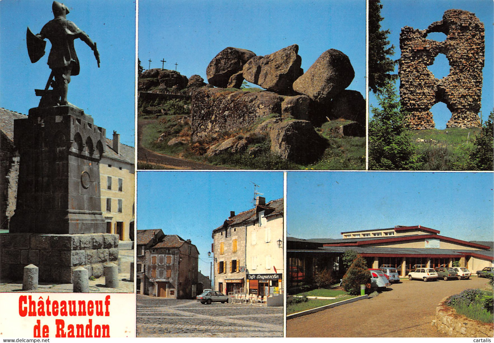 48-CHATEAUNEUF DE RANDON-N°3799-D/0391 - Chateauneuf De Randon