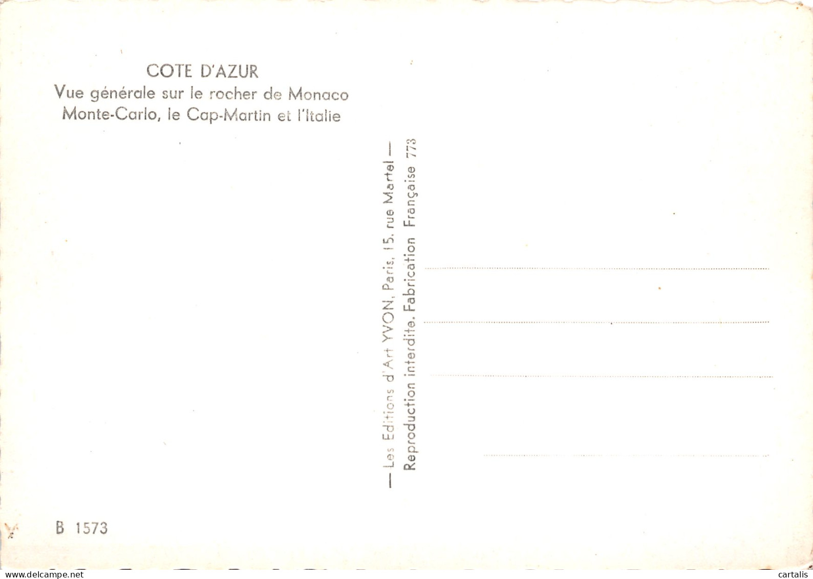 06-COTE D AZUR-N°3800-D/0121 - Altri & Non Classificati