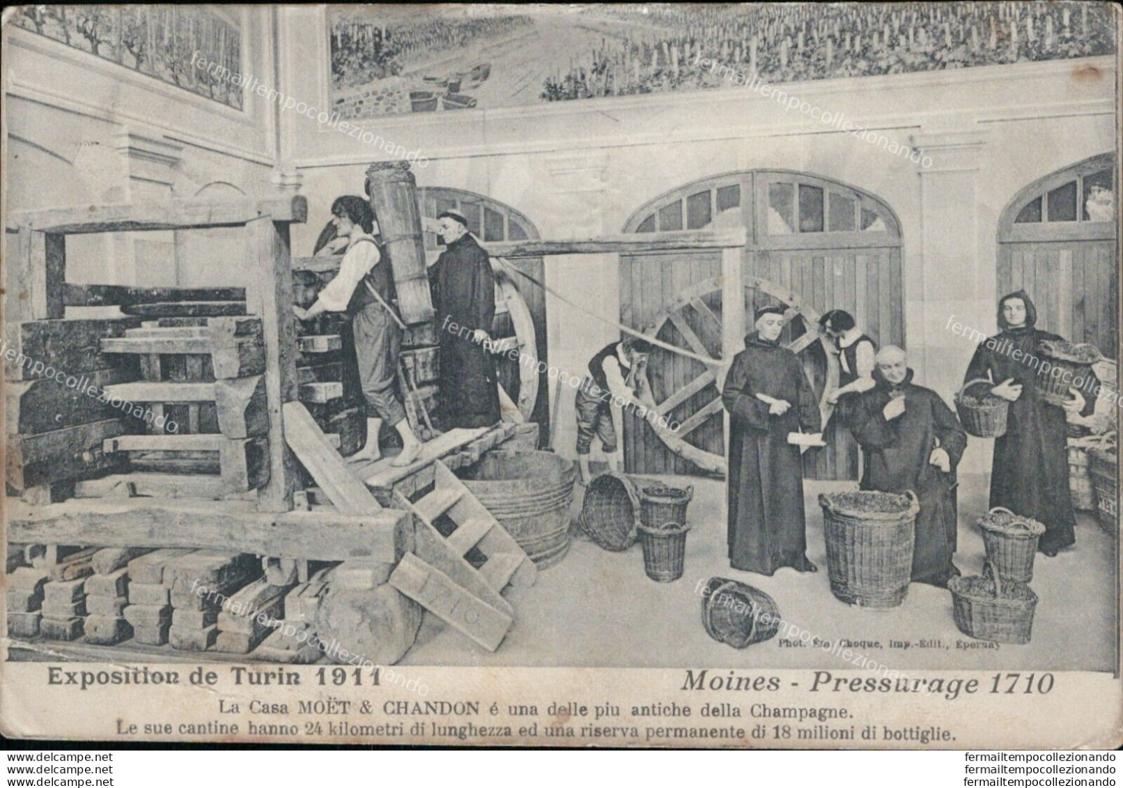 Ar291 Cartolina Esposition Di Turin  Torino 1911 - Autres & Non Classés