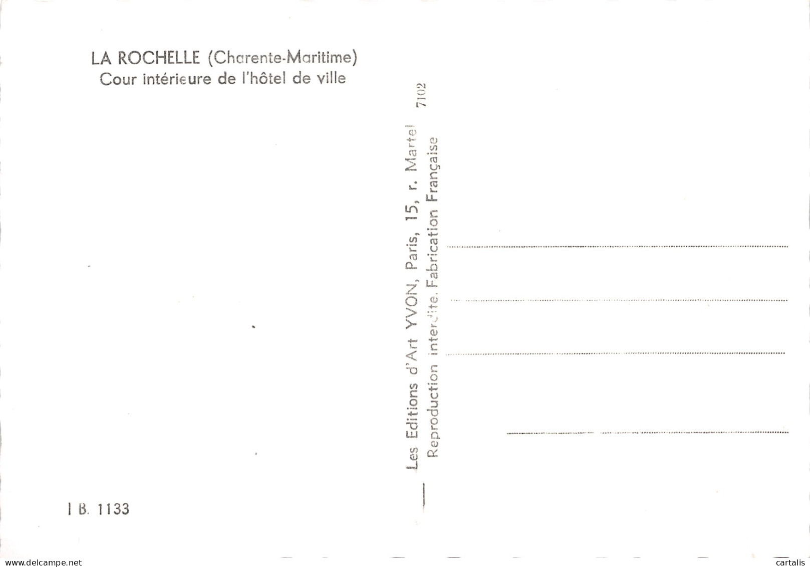 17-LA ROCHELLE-N°3800-B/0383 - La Rochelle