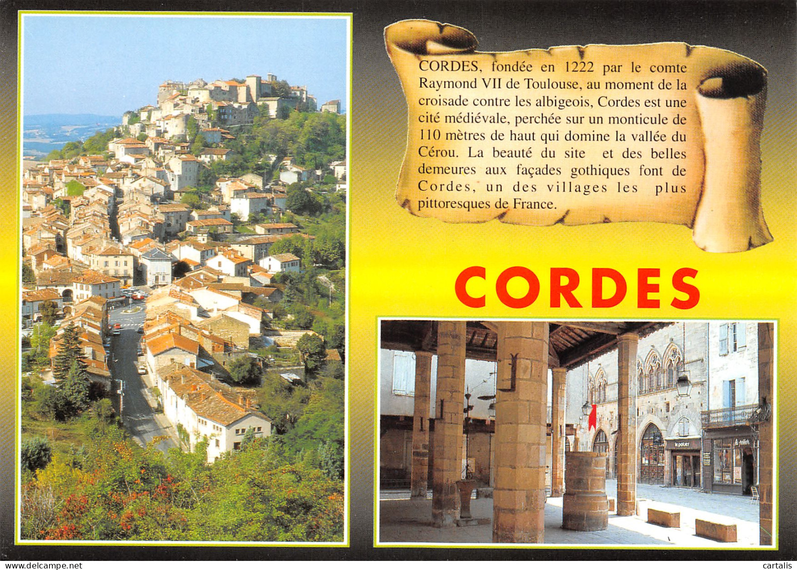 81-CORDES-N°3800-B/0351 - Cordes