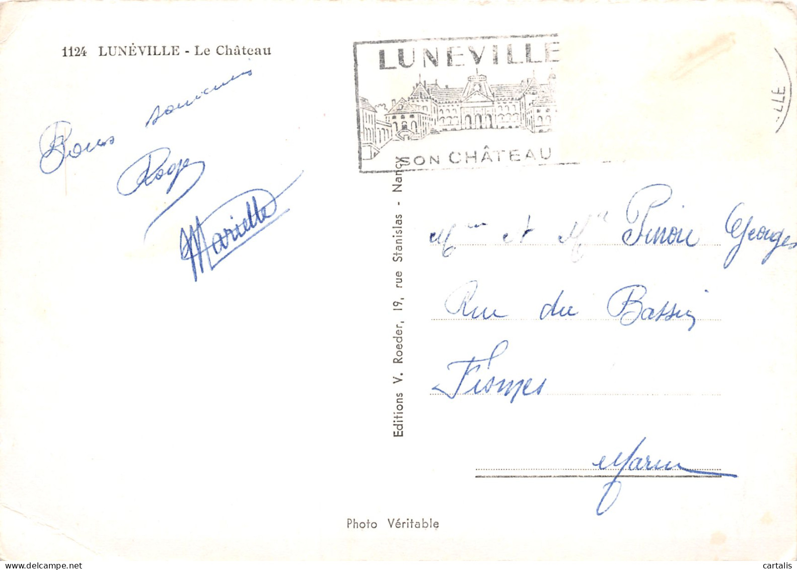 54-LUNEVILLE-N°3801-A/0237 - Luneville