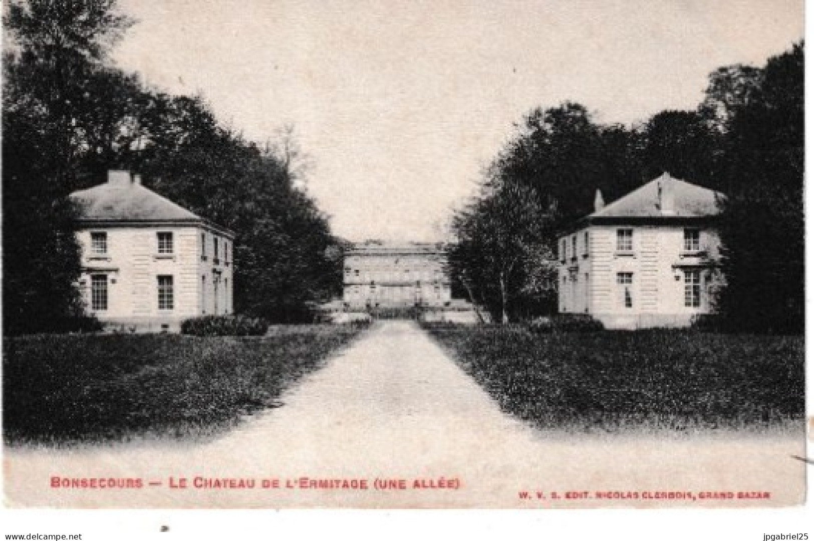 LAP Bonsecours Le Chateau De L Ermitage (une Allee) - Other & Unclassified