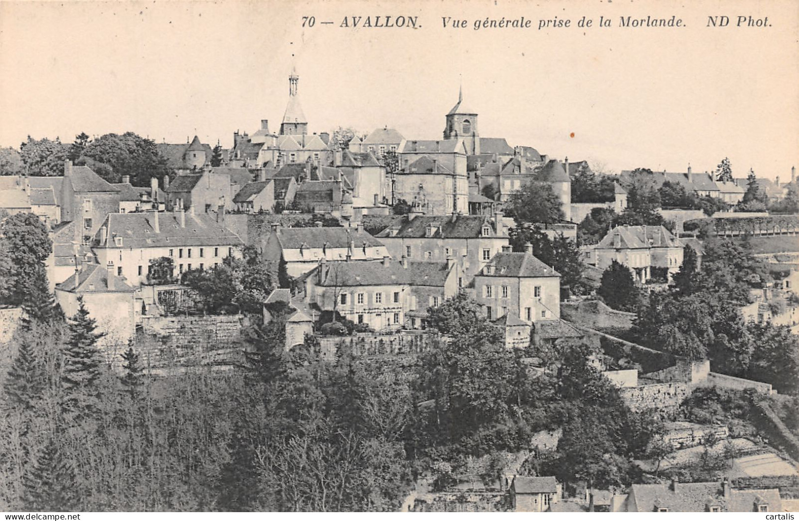 89-AVALLON-N°3800-E/0309 - Avallon