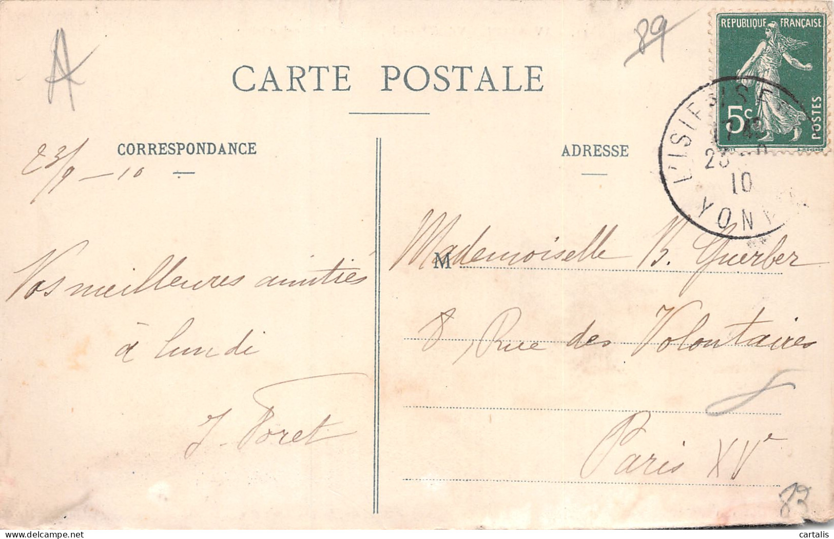 89-AVALLON-N°3800-E/0267 - Avallon