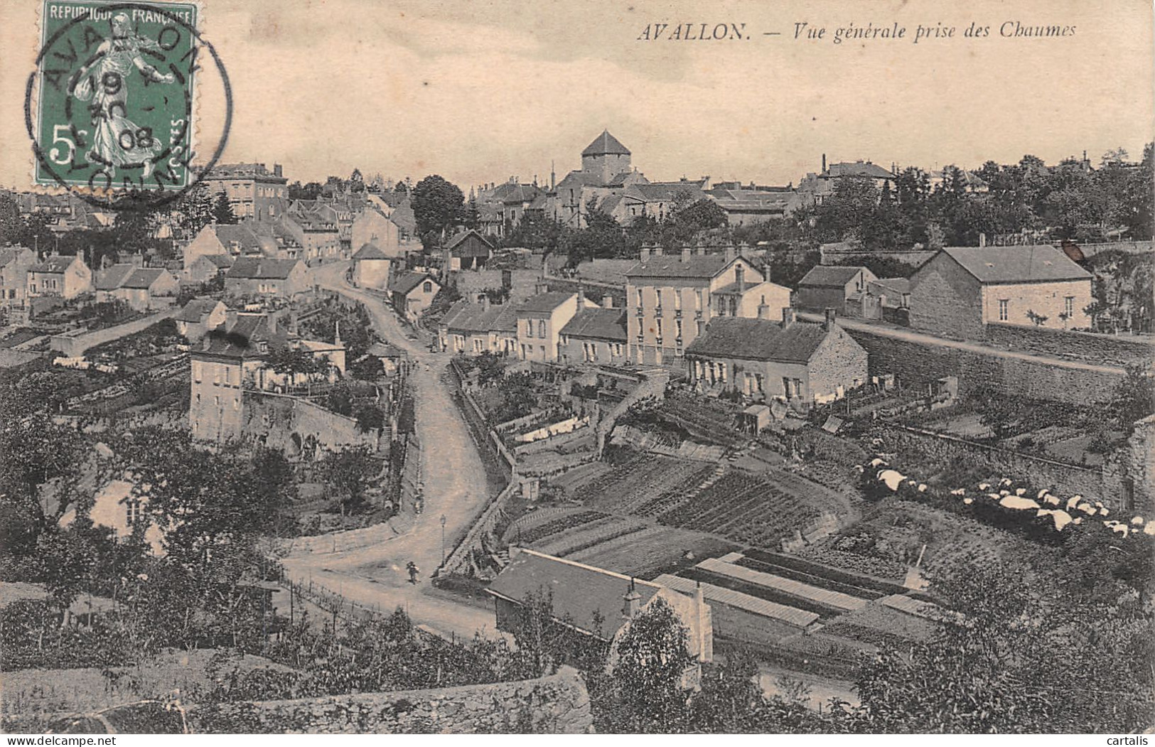 89-AVALLON-N°3800-E/0059 - Avallon