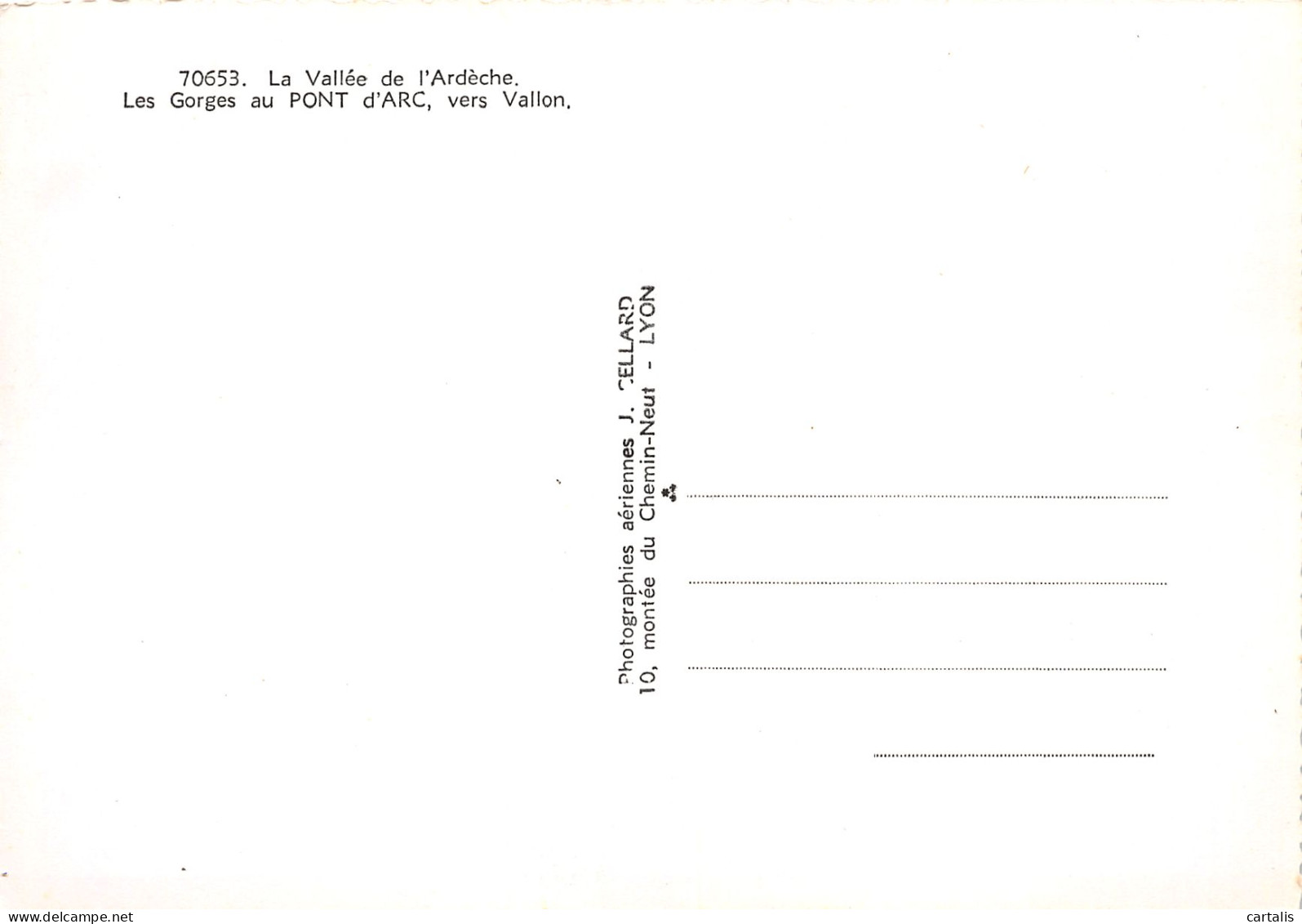 07-LES GORGES AU PONT D ARC-N°3801-D/0133 - Altri & Non Classificati