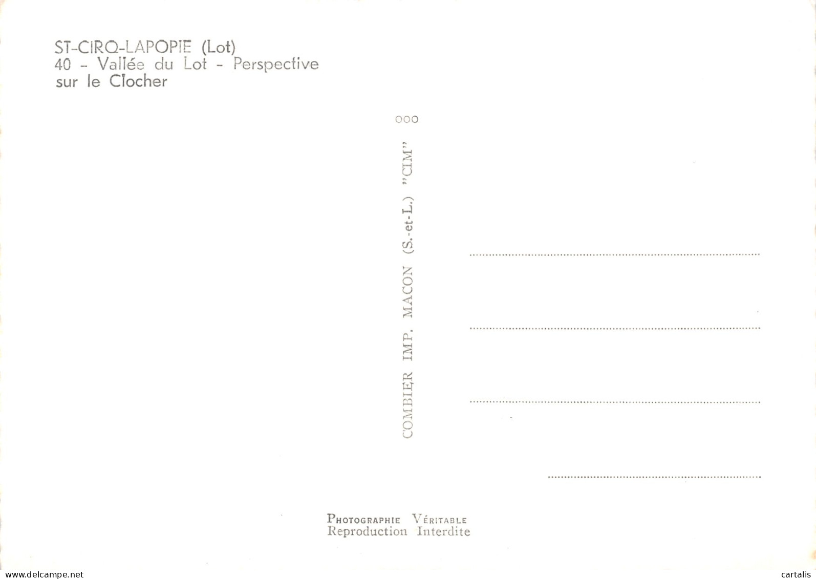 46-SAINT CIRQ LAPOPIE-N°3801-C/0143 - Altri & Non Classificati