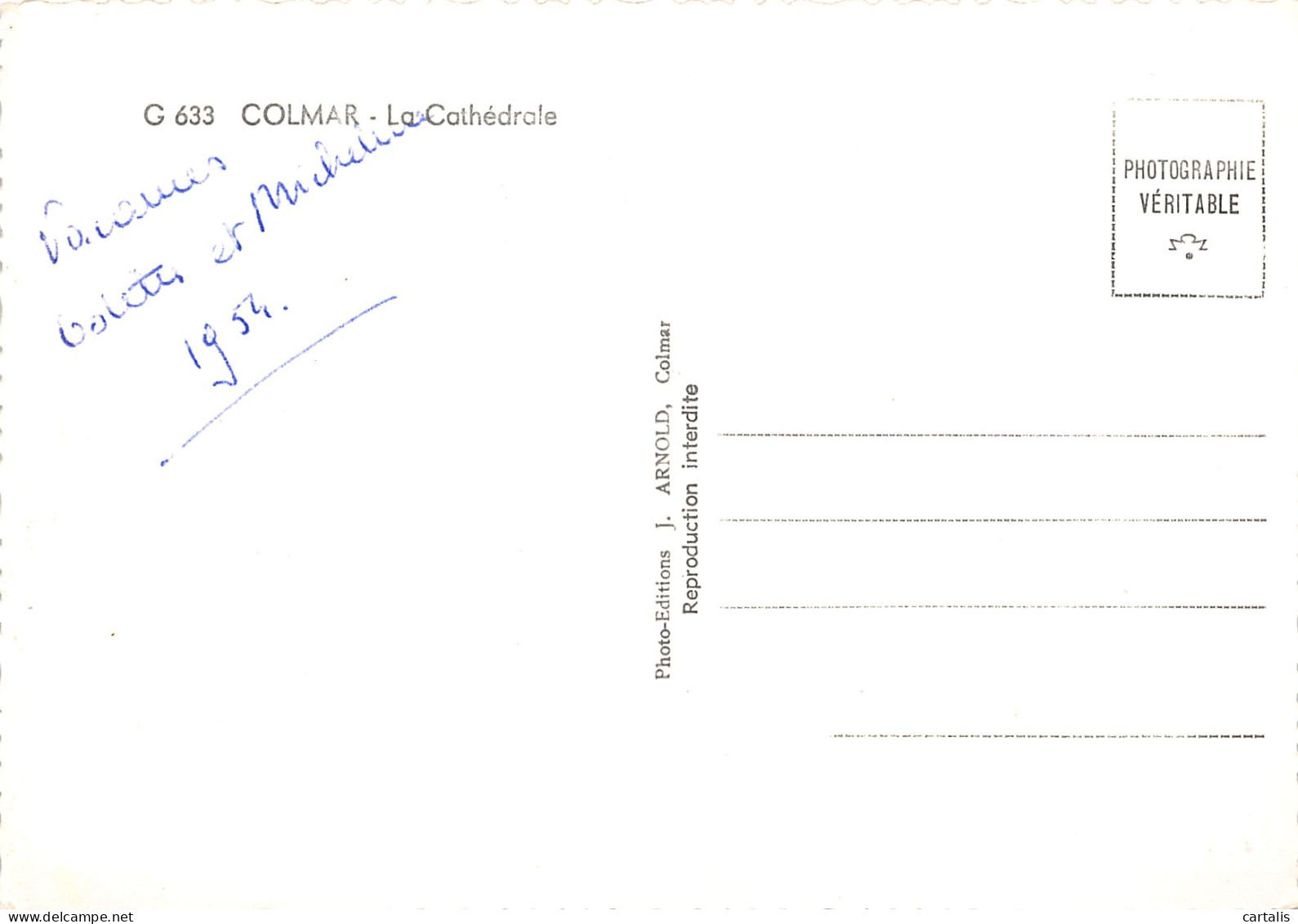 68-COLMAR-N°3801-C/0113 - Colmar