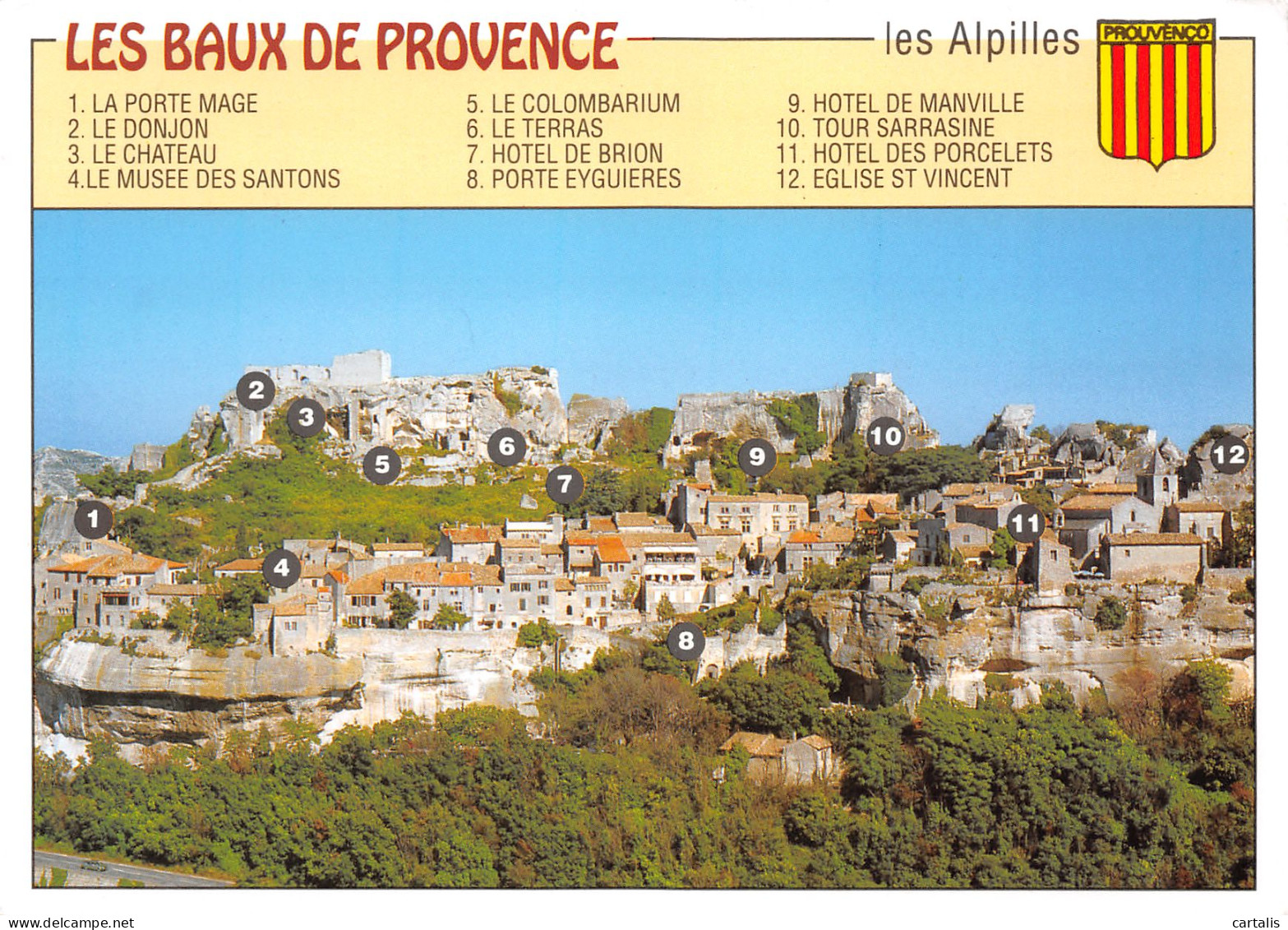 13-LES BAUX DE PROVENCE-N°3801-B/0255 - Les-Baux-de-Provence