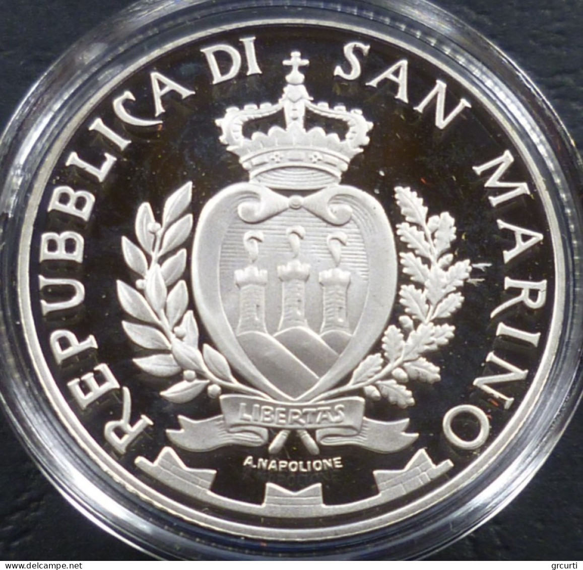 San Marino - 5 Euro 2016 - 500° Morte Giovanni Bellini - UC# 209 - San Marino