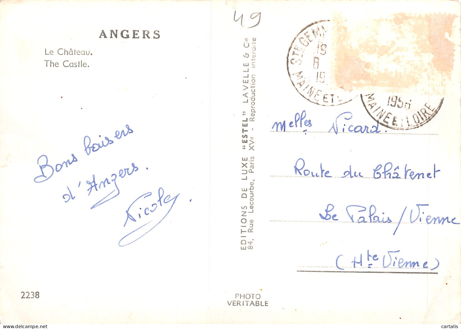 49-ANGERS-N°3801-B/0133 - Angers