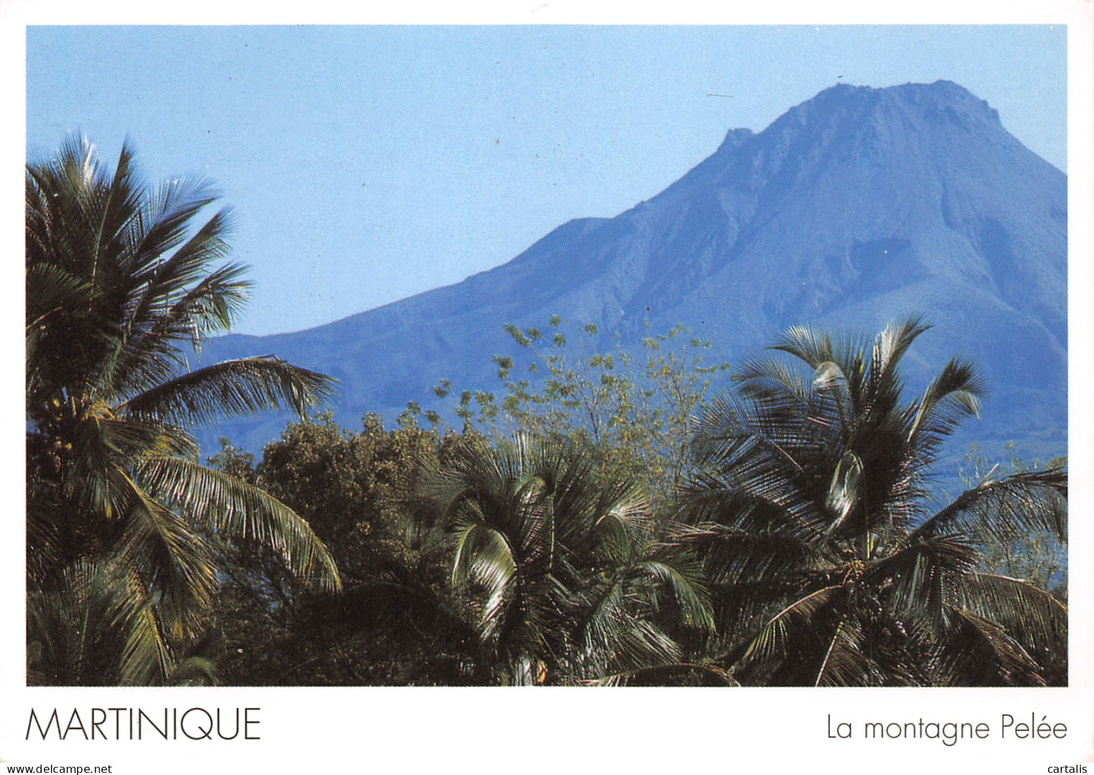 972-MARTINIQUE LA MONTAGNE PELEE-N°3802-B/0077 - Autres & Non Classés