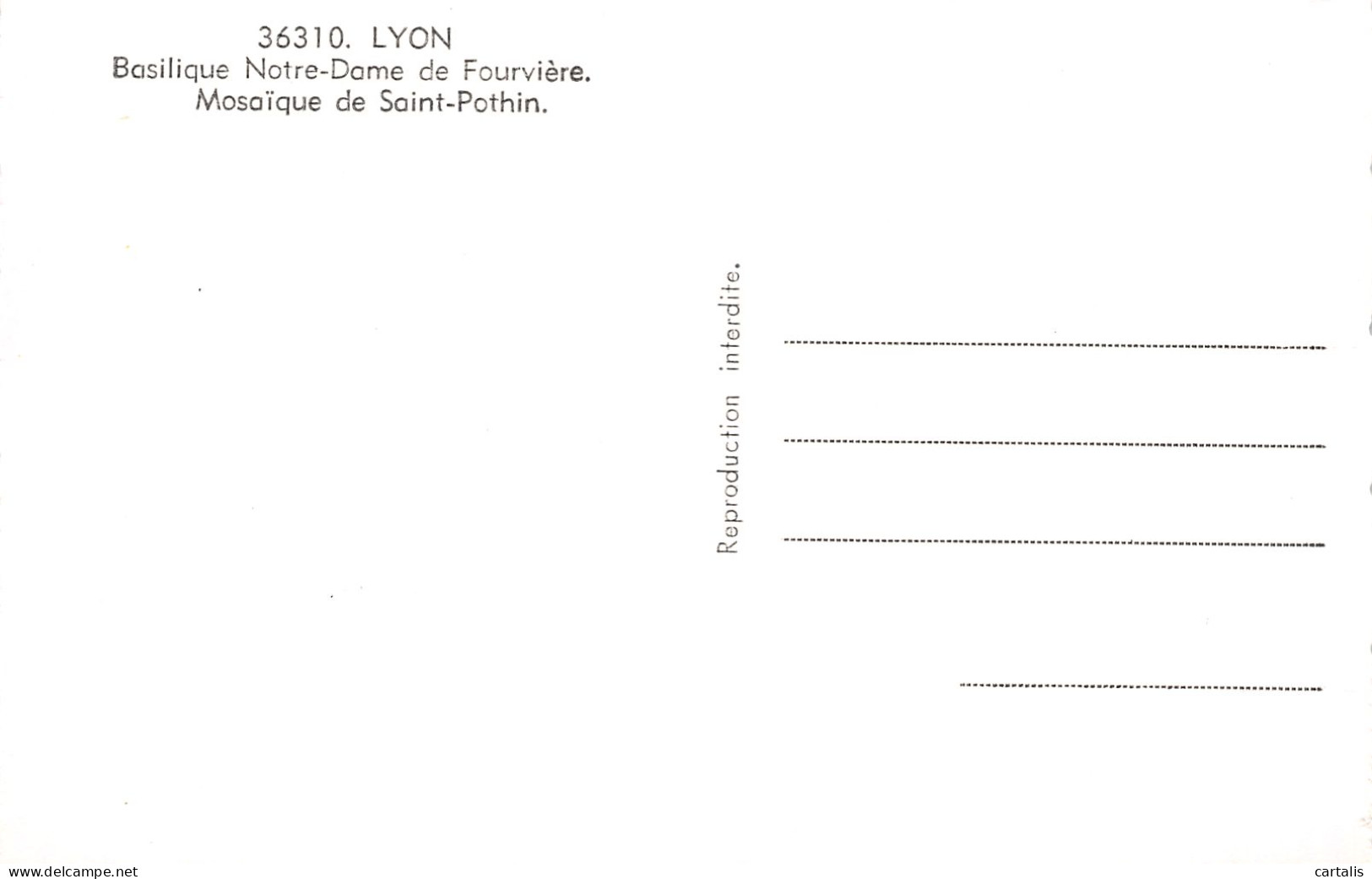 69-LYON-N°3801-E/0193 - Other & Unclassified