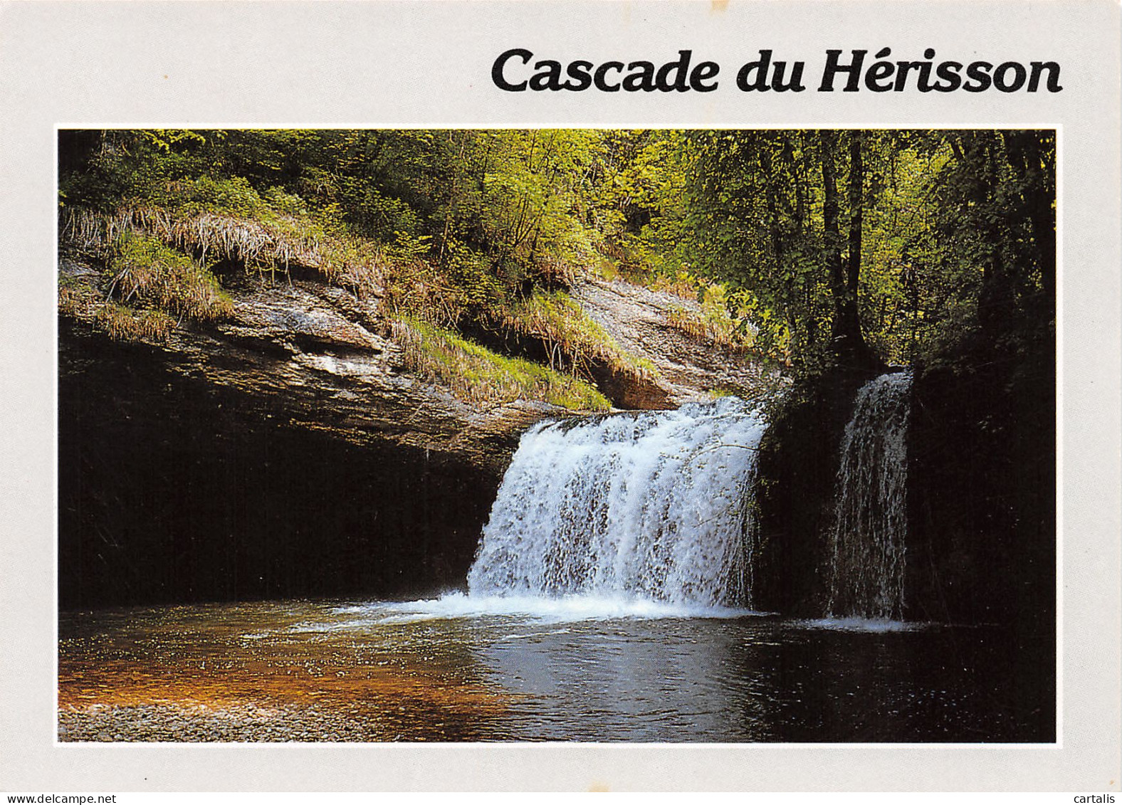 39-LES CASCADES DU HERISSON-N°3802-D/0033 - Altri & Non Classificati